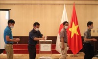 旅日越南人捐款支持国内防疫工作