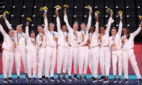 2020东京奥运会：美国位居金牌榜首位