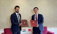 越南与印度签署数字媒体和电子信息管理合作意向书