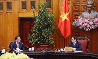越南政府总理范明政欢迎三星集团扩大对越投资