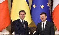 法国总统访问乌克兰后，俄罗斯看到积极信号
