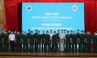越南举办联合国维和参谋军官培训班