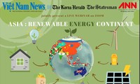 亚洲-可再生能源大洲座谈会将于15日举行