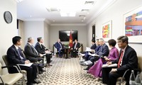 越南国会主席王庭惠会见英国企业能源公司代表