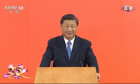 中国国家主席习近平出席香港特别行政区回归中国庆祝活动
