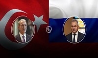 俄罗斯国防部长与土耳其和英国国防部长通电话