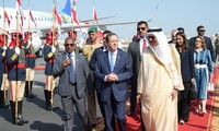 以色列总统首次访问巴林