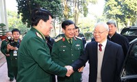阮富仲出席2022年全军军政会议