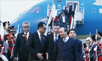 越南国家主席阮春福抵达雅加达，开始对印度尼西亚进行的访问
