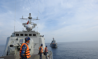越柬两国海军举行联合巡逻