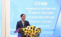 关于在越南结束战争、恢复和平的《巴黎协定》签署50周年纪念活动