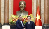 越南国家主武文赏：不断加强越柬友好、全面合作关系