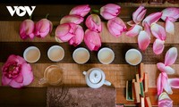 著名奢侈茶——百叶荷花山雪茶窨制过程