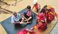 中国紧急救援台风“杜苏芮”影响地区