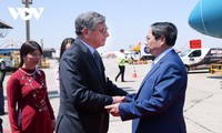 越南政府总理范明政抵达圣保罗，开始对巴西进行正式访问