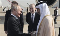 俄罗斯总统访问阿联酋和沙特