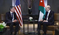 美国国务卿会见约旦官员，讨论加沙地带问题