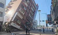 中国台湾和日本发生强烈地震