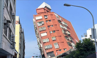 中国台湾强震：目前仍未有关于越南人伤亡的报告