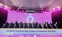 Pandora 越南建筑工厂 100% 使用可再生能源