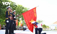 海军第五区举行新兵宣誓仪式