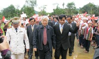 越南中部地区人民对阮富仲总书记的深切缅怀