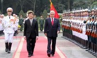 Presiden Cile Sebastian Pinera Echenique mengunjungi kota Ho Chi Minh