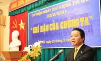 Vietnam menyambut Hari Meteorologi Dunia