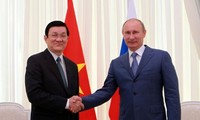 Presiden Truong Tan Sang melakukan kunjungan resmi di Federasi Rusia
