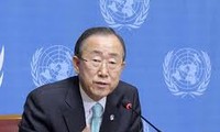 Sekjen PBB Ban Ki-moon mencela negara-negara pemasok senjata kepada Suriah
