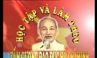 Belajar dan bertindak sesuai dengan keteladanan moral Ho Chi Minh 