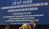 Peringatan ultah ke-50 penggalangan hubungan diplomatik Vietnam – Aljazair