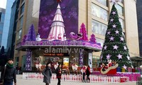 Ramainya suasana Natal 2012 di kota Hanoi