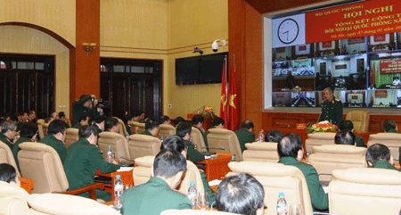 Kemhan Vietnam menggelarkan pekerjaan hubungan luar negeri pertahanan 2013