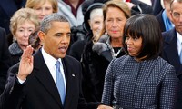Presiden Amerika Serikat Barack Obama resmi dilantik untuk masa jabatan ke-2