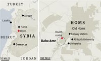 Pasukan Pembangkang Suriah menyerang kota Homs