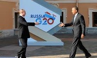Pembukaan Pertemuan puncak G-20 di Saint Petersburg