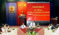Konferensi Briefing tentang masalah konektivitas kawasan antara 3 daerah Vietnam Barat Laut, Tay Nguyen dan Nam Bo Barat
