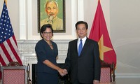 PM Nguyen Tan Dung tiba di Washington DC, Amerika Serikat