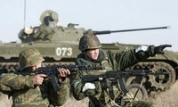 Organisasi Traktat Keamanan Kolektif melakukan latihan perang di Rusia