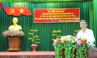 Konferensi briefing semua provinsi dan kota di daerah Nam Bo Barat tentang instruksi No.03 dari Polit Biro KS PKV
