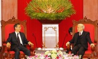 Sekjen Nguyen Phu Trong menerima Dubes Jepang, Hiroshi Fukada