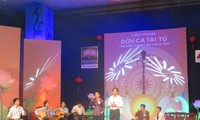 Festival Don Ca Tai Tu provinsi Long An yang khas