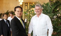 PM Nguyen Tan Dung memulai aktivitas-aktivitas dalam kunjungan resmi di Kuba