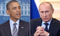 Presiden Rusia dan Amerika Serikat melakukan pembicaraan via telepon untuk berbahas tentang cara menangani krisis di Ukraina