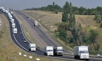 Ukraina menjamin keamanan untuk iringan truk pengangkut barang bantuan kemanusiaan