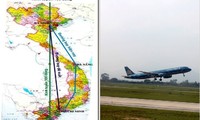 Vietnam Airlines menyelesaikan uji coba lini terbang “emas”