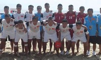 Sepak bola pantai Vietnam belajar pengalaman pertandingan internasional
