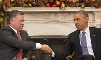 Presiden Amerika Serikat dan Raja Jordania berbahas tentang situasi Timur Tengah