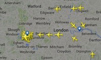 Inggeris menutup pintu sementara wilayah udara London
